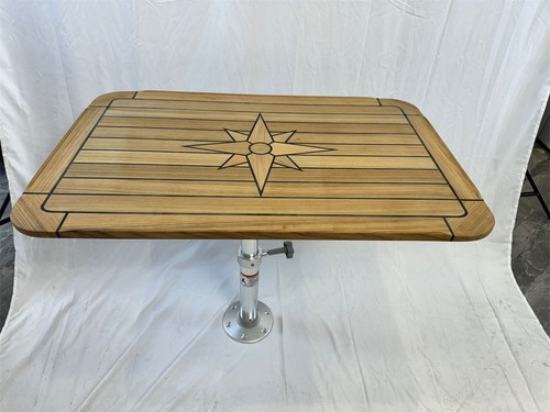Tavolo rettangolare teak - tavolo, in