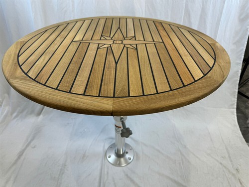 Tavolo rotondo teak per - tavolo, in