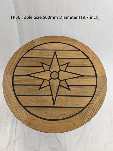 Tavolo tondo per - in, teak