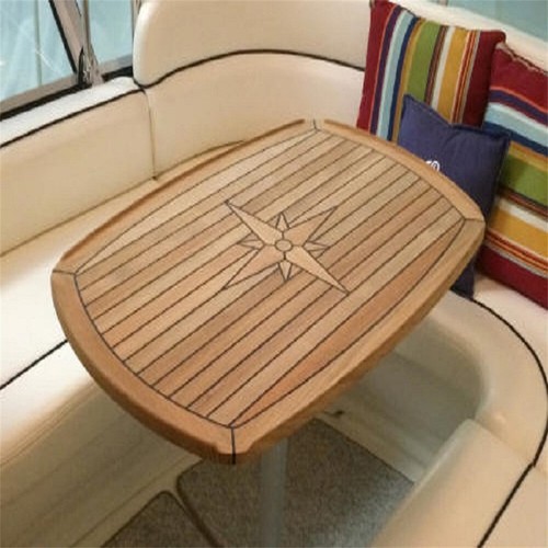 Tavolo teak forma di - teak, a
