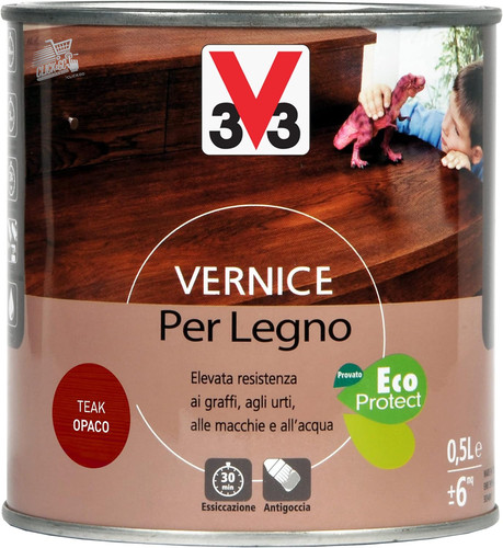 Vernice legno teak opaco - teak,
