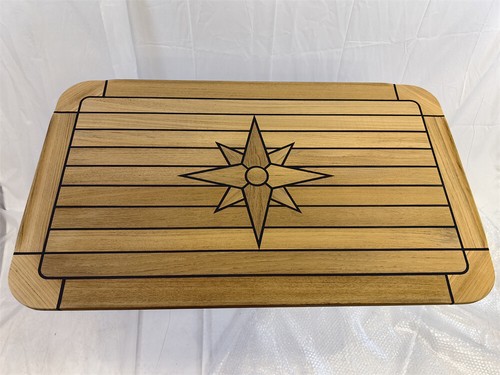Tavolo barca rettangolare teak - barca,