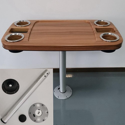 Tavolo plastica abs teak - tavolo,