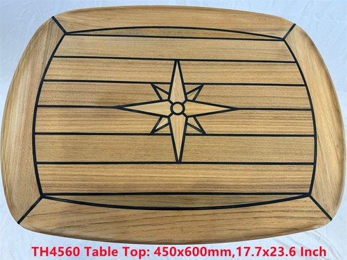 Tavolo teak forma di - tavolo, a